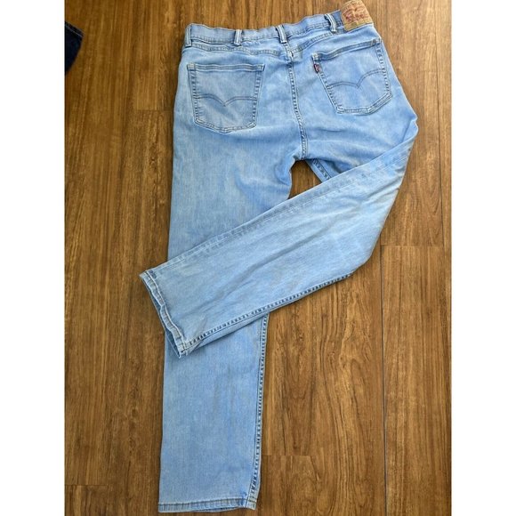 Vintage Levi Strauss 505 Jeans Destroyed Regular Mens 38x32 Light Medium Wash - Picture 12 of 12